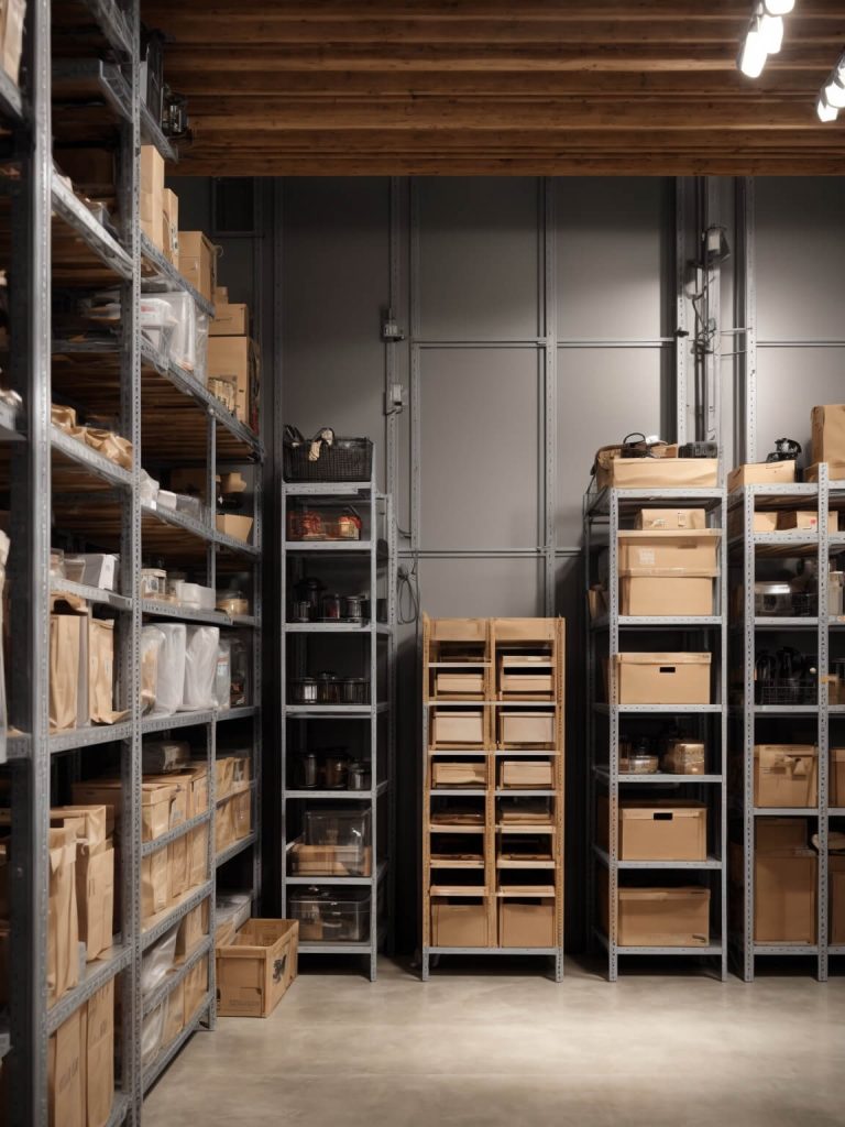 Basement Shelves Storage The Underground Warehouse You Didn't Know You Had