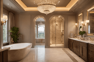 The Marvels of Small Luxury Bathrooms and Master Baths