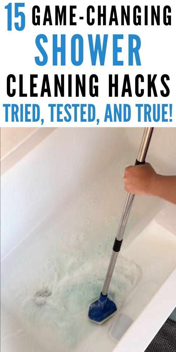 Shower Cleaning Hacks