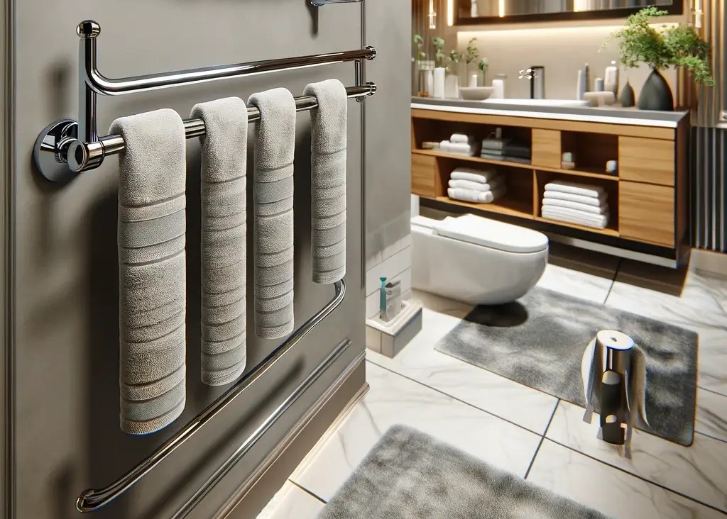 How a Simple Towel Rack Upgrade Revitalized My Bathroom