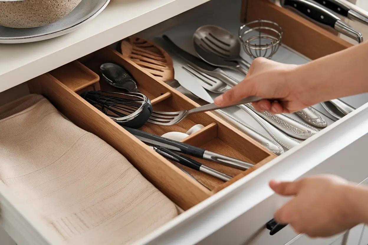 Small Kitchen Organization