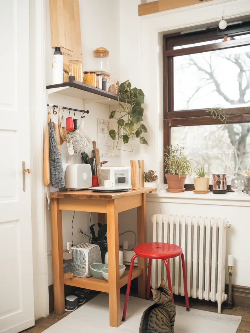 Small Kitchen Organization