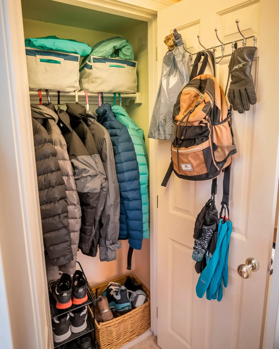 small closet organization