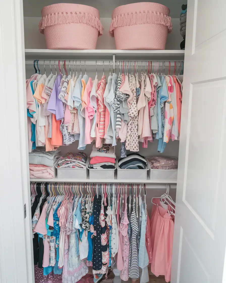 small closet organization