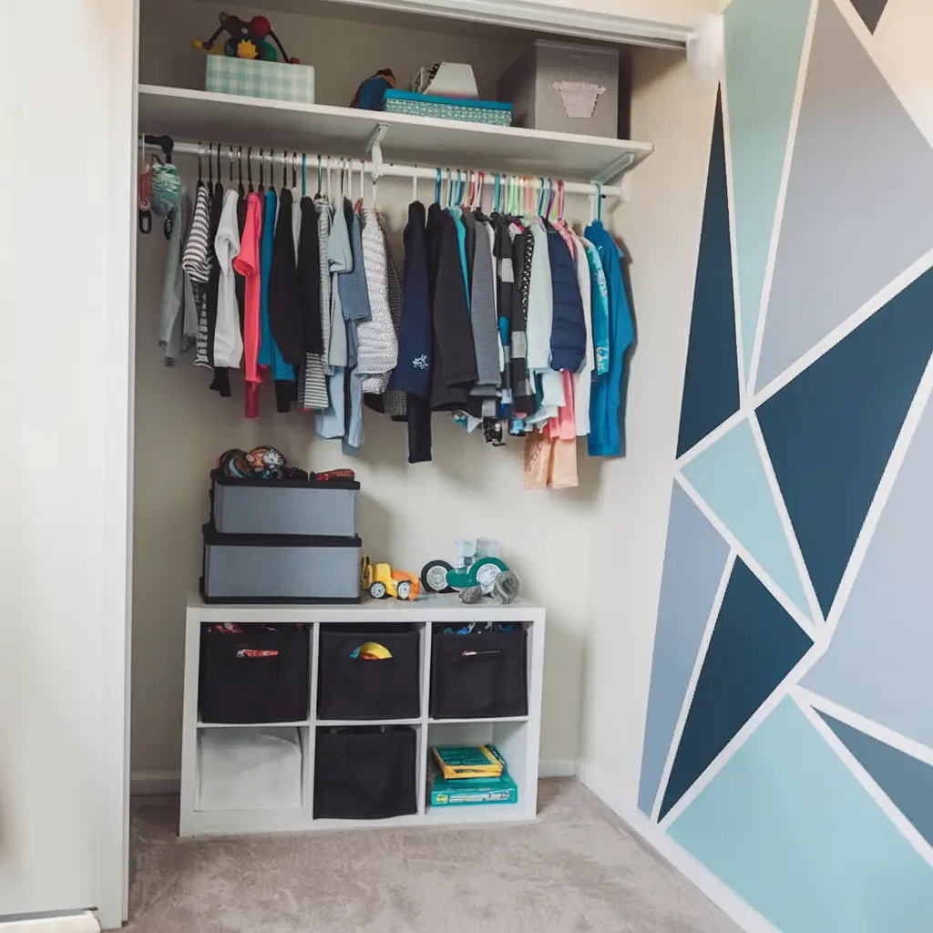 small closet organization