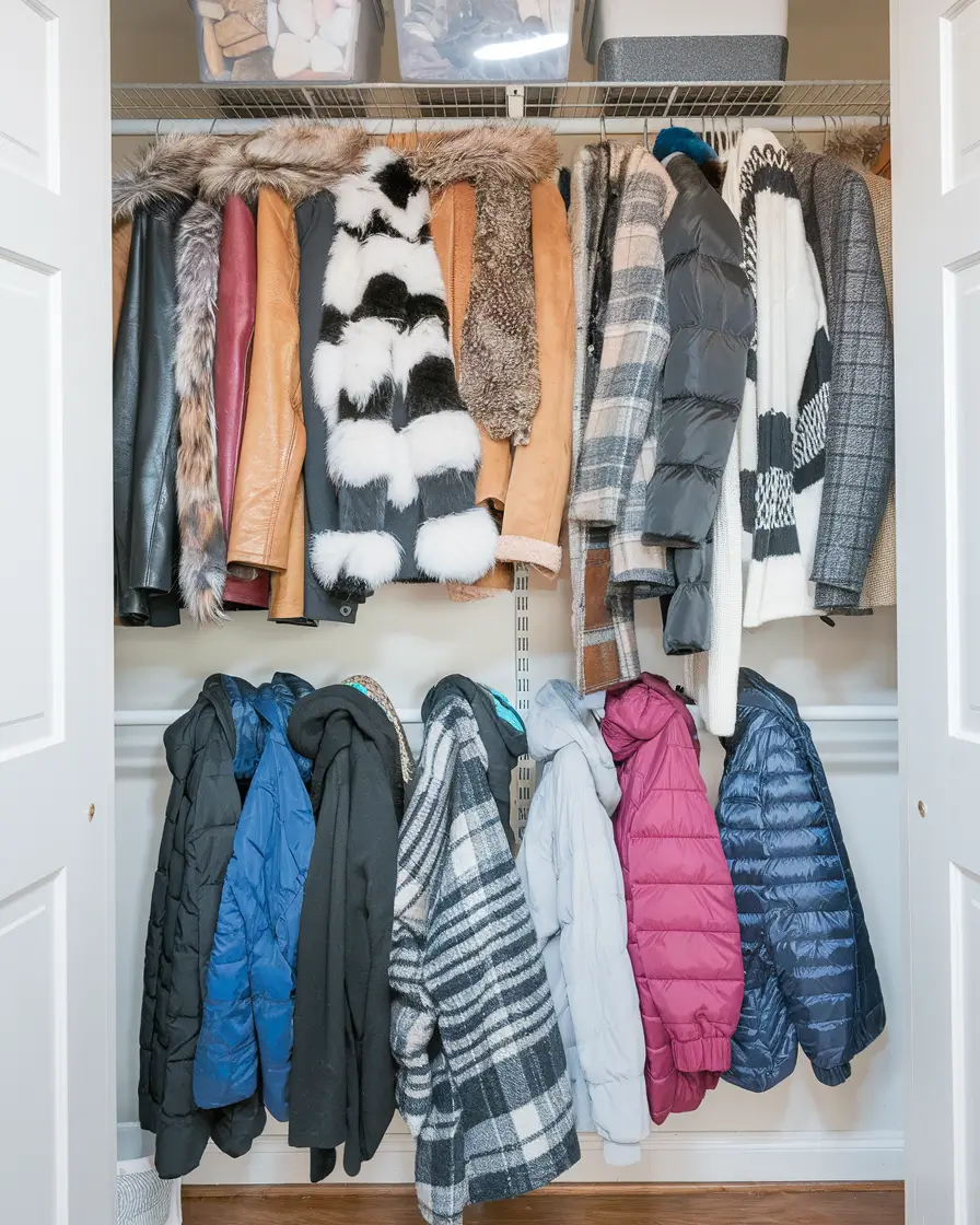 small closet organization