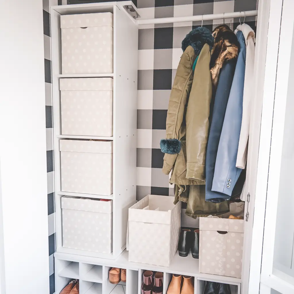 small closet organization