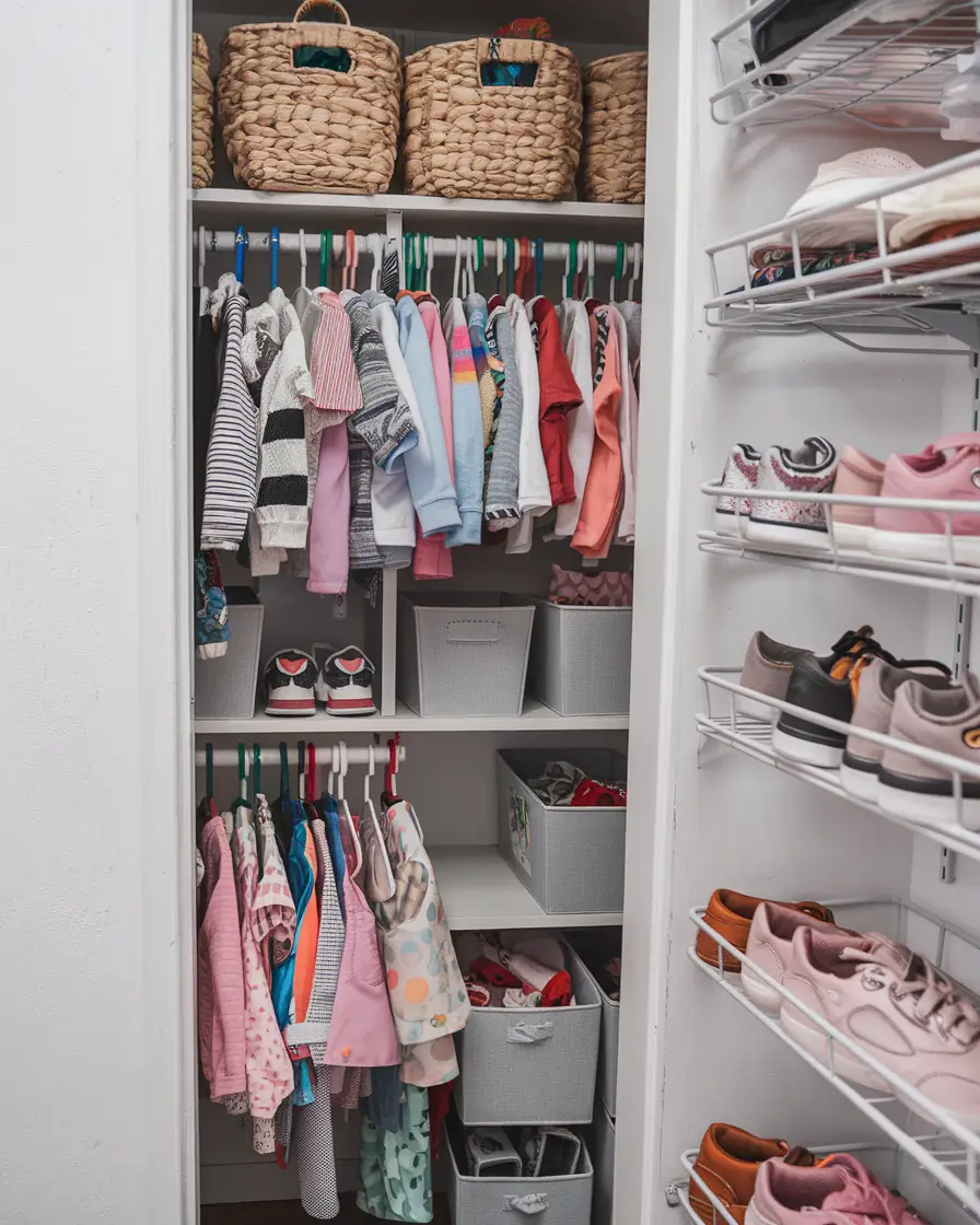 small closet organization