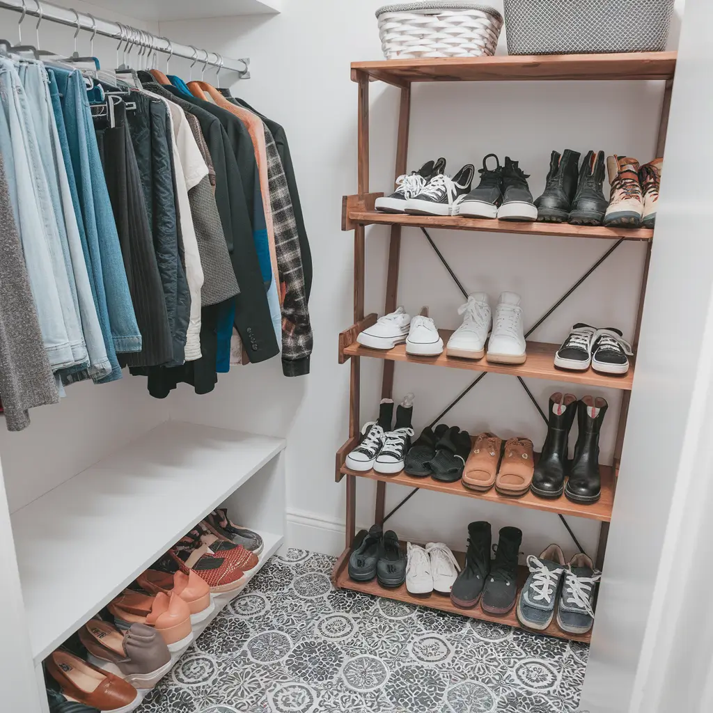 small closet organization