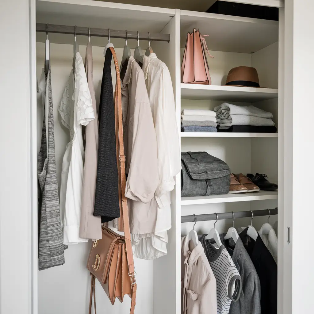 small closet organization
