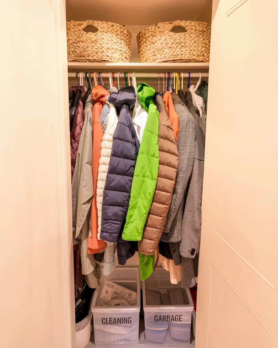 small closet organization