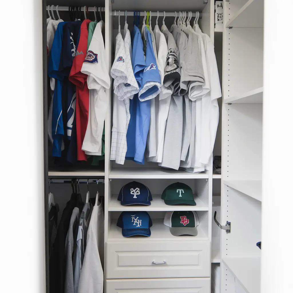 small closet organization
